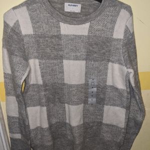Super soft plaid sweater